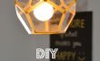 Hoe te DIY een gouden hanglamp