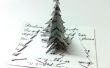 3D DIY kerstboom wenskaart