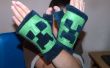 Minecraft klimplant Vingerloze handschoenen patroon