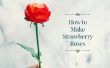 How to Make aardbei rozen