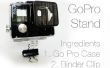 GoPro Stand Binder Clip