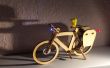 Het idee: de houten fiets ontmoette minion nl verlichting