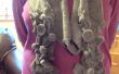 Beïnvloedbare vervilte wol sjaal