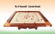Hoe maak je je eigen (DIY) Carrom Board - Indiaas bordspel