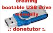 Hoe maak je een Bootable USB-Drive zonder gebruik te maken van Software