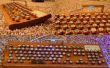 Steampunk toetsenbord