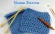 Hoe te maken, en het meten van een staal van de gauge Crocheted