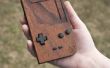 Houten Game Boy Pocket met Cartidge