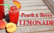 Perzik en Berry limonade