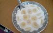 Zeer eenvoudig ontbijt met banaan & melk (slechts 3 ingrediënten)