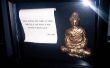 Super Sculpey Buddha in een schaduw doos