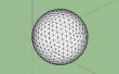 Bouw van de geodetische bollen op Google SketchUp