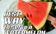 Beste manier om te dienen een watermeloen