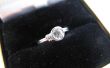 Wire Wrapped Solitaire Ring