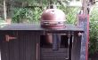 Reinigen en waxen van een Grill Dome Kamado stijl fornuis