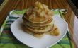 Karnemelk pannenkoeken met appelcompote en honing (gemaakt met ghee)