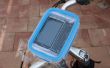 Waterdichte behuizing voor u mobiel tijdens fietstochten