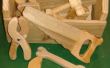 Kinderen houten gereedschapset UPDATED nieuwe tool