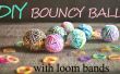 DIY Bouncy bal met Loom Bands
