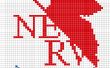 Neon Genesis Evangelion Cross Stitch: NERV Logo