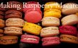 Raspberry Macarons maken