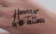 Maken van uw eigen Henna Tattoo