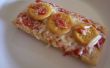 De cracker brood pizza