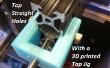 Kraan rechte gaten in Aluminum Extrusion met een 3D Tik Jig afgedrukt (20mm / Openbuilds V-groef, Misumi, Makerslide / Universal)