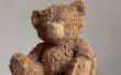 Hele proces om klei sculpture - teddybeer SCULPTURE