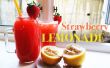 Hoe maak je aardbeien limonade