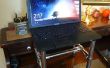 Eenvoudige laptop stand / permanent bureau