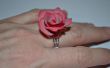 Tweekleurige roos Ring