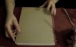 Hoe te maken van een leer dagboek of Notebook gebonden