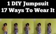 Hoe maak een DIY Jumpsuit, dragen het 17 manieren | DIY kleding voor reizen