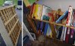 Boek Frame: Recycle een matras Box Frame in een boekenplank! 