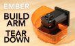 Ember 3D Printer bouwen Arm Teardown