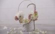 DIY met bloemen: Bloemen bruiloft mand