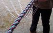 Gevlochten touw klimmen