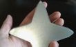 Hoe maak je een ninja ster van een blad van metaal