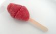 Strawberry ice lolly