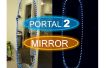 Gratis 'Portal 2' geïnspireerd spiegel