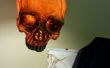 Halloween schedel hangende lamp