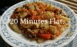 20 min Sweet-Hot Chicken aardappelen en wortelen
