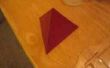 Hoe maak je een tetraëder Platonische solide of een vier dubbelzijdige D & D sterven (dobbelstenen)