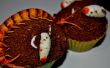 Duizendpoot en larven cupcake