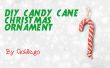 DIY Kerstbal van de Candy Cane