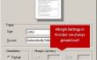 Instellen van de marges van een multi-pagina brief formaat PDF-bestand van paginagrote afbeeldingen