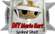 DIY karton Mario Kart blauwe Shell trofee