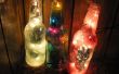 Kleurrijke gerecycleerd fles Lamp