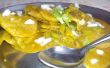 Cluster-bonen / Gavarfali Dhokli met tarwe meel Dumplings-DIY Indiase recept